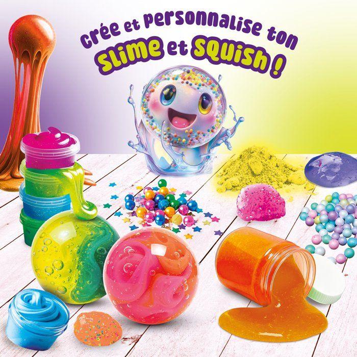 SLUMI SCIENCE Squish Ball - Kit Créatif - LISCIANIGIOCHI - Slime & Billes Colorées - Dès 7 ans