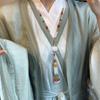 Pearl Horse Face Skirt Necklace Tang Ming Song Dynasty Long Tassel Necklace Chinese Necklace  Women