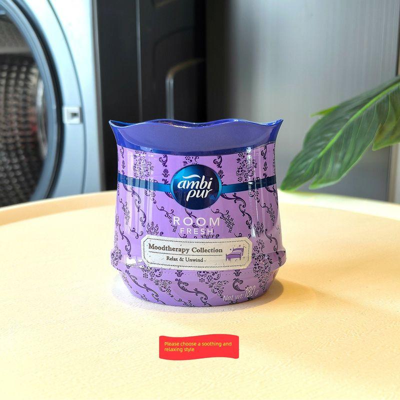 Thai Ambi Pur Car Air Freshener Solid Fragrance for Home, Bedroom, and Toilet Air Freshener Emotional Soothing and Relaxing 180g
