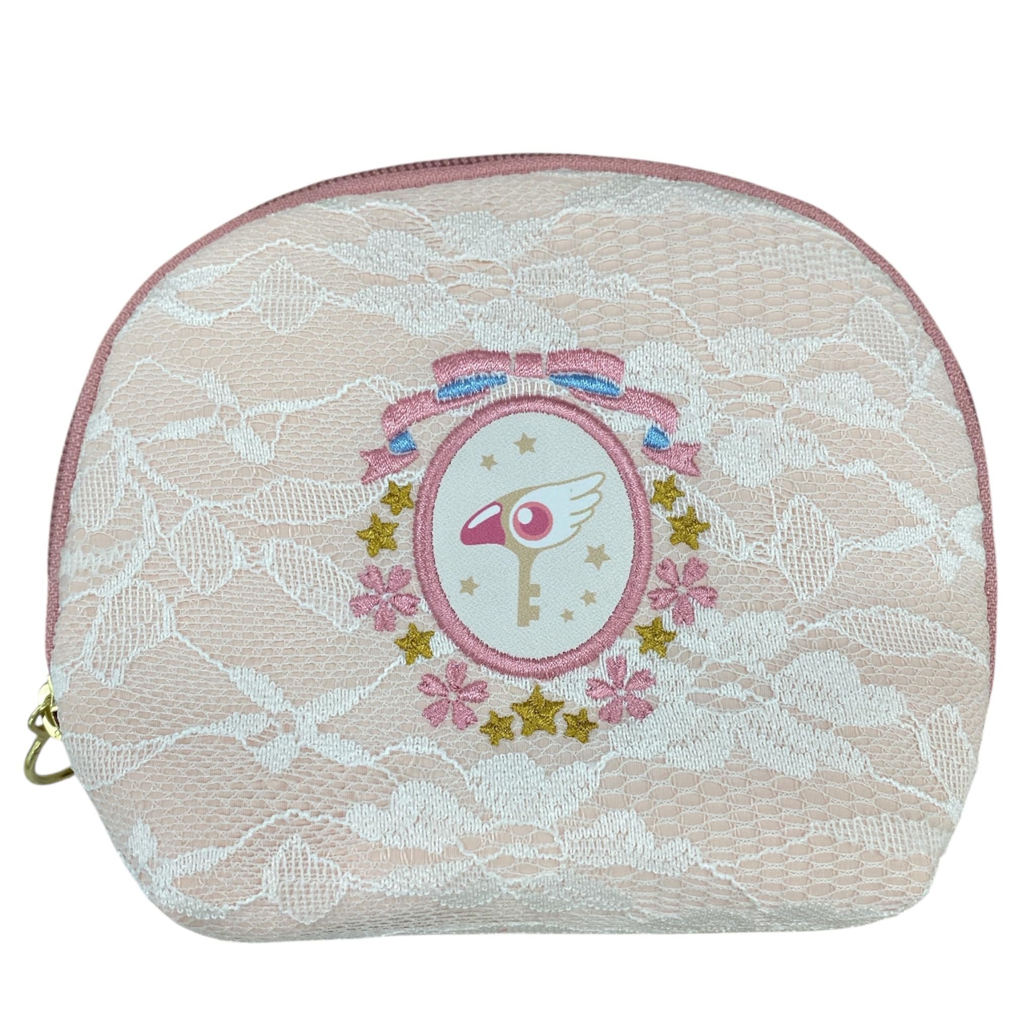 

Marimo Craft Cardcaptor Sakura Ракушка-косметичка Кружево x Вышивка Розовый W155 x H125 x D45мм Прибл.. MCSA-040 розовый