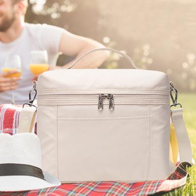 Insulated Lunch Bag for Adults Lightweight Nylon Waterproof Lunch Box with Removable