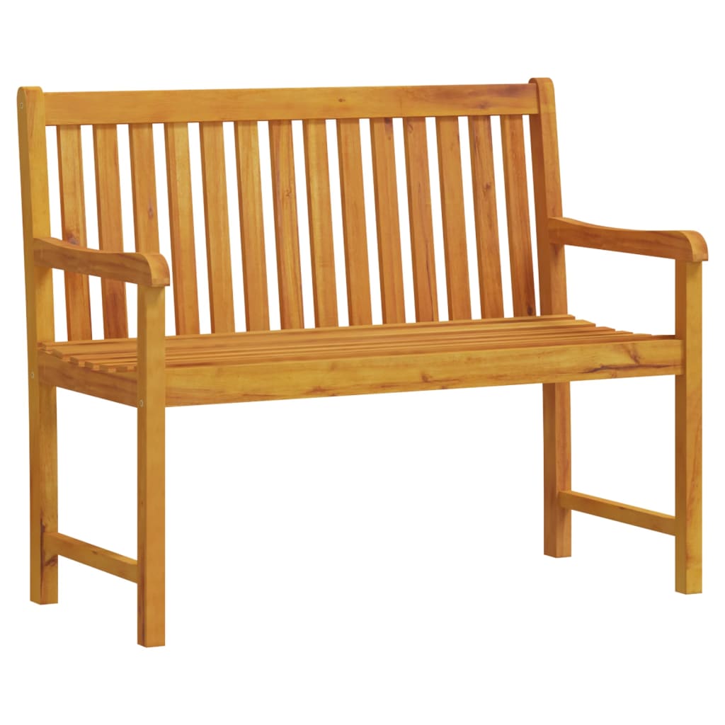 vidaXL Gartenbank 110 Cm Massivholz Akazie