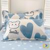 100% Cotton Printed Pillowcase Pair and Core Cover, 48x74 Cm