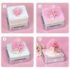 Time Piece Calendar 2026 Desk Calendar With Led Light 3D Tear-Away Calendar Paper Carving Art Memo Pad Notepad Gift Christmas