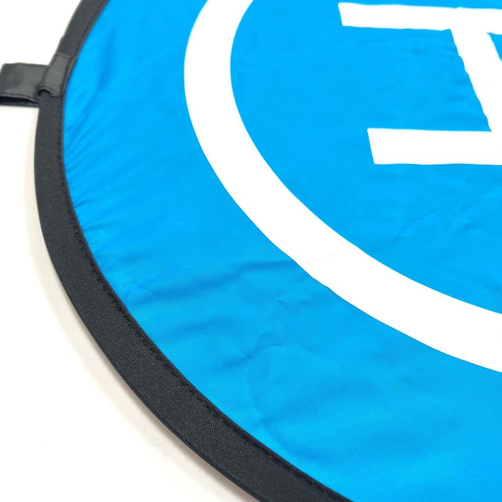 Portable Foldable Drone Landing Pad with Coordinates, 75cm/55cm for Outdoor Use