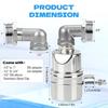 Self Regulating Water Tank Valves Set Includes Installation Accessories Multi Purpose Float Control Valves for Plumbing