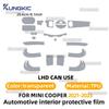Für MINI Cooper F55 F56 2021-2023 Auto Innenraum Schutzfolie TPU Transparent Konsole GPS Bildschirm Kratzfest Aufkleber PPF