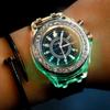 Ladies Classic Watch LED Light Digital Watch Couple Watch Silicone Quartz Luminous Watch Jelly Color Luminous Watch
