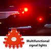 Warnleuchten LED Blinkend Sicherheitsleuchten 9 Modi Dreieckige Warnblinklichter Robust Für Wassersport Und Outdoor