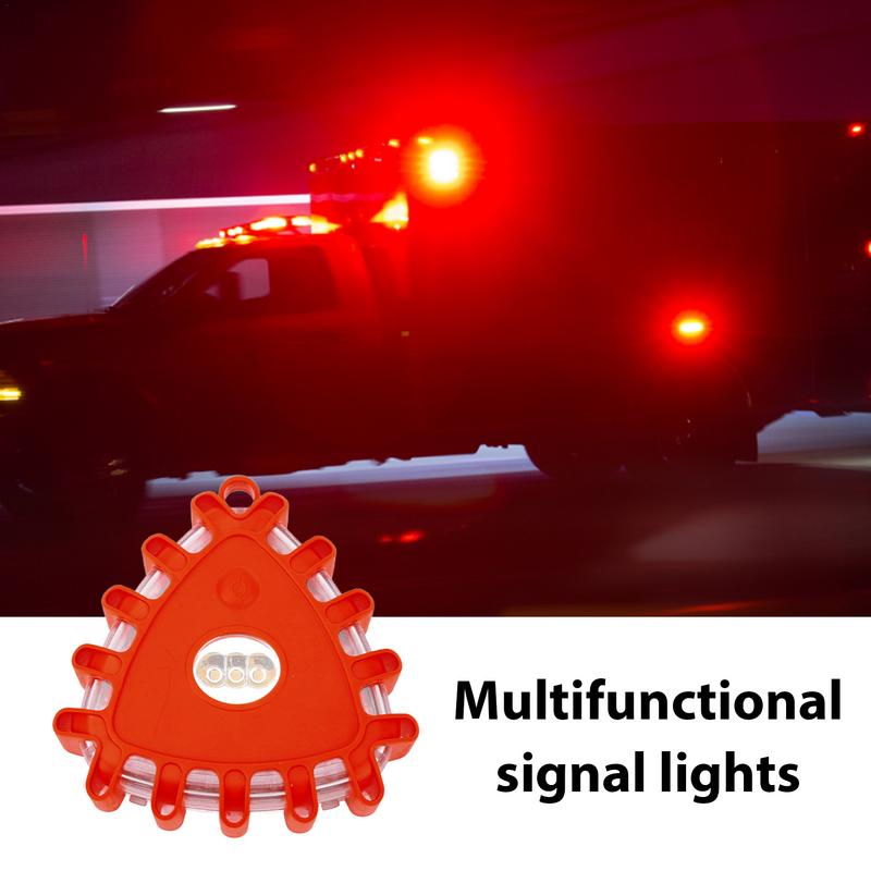Warnleuchten LED Blinkend Sicherheitsleuchten 9 Modi Dreieckige Warnblinklichter Robust Für Wassersport Und Outdoor