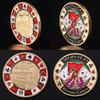 Monedas, moneda extranjera, monedas de oro, ciudad de juego Mónaco, monedas de la suerte, afortunado, Número 777, moneda conmemorativa