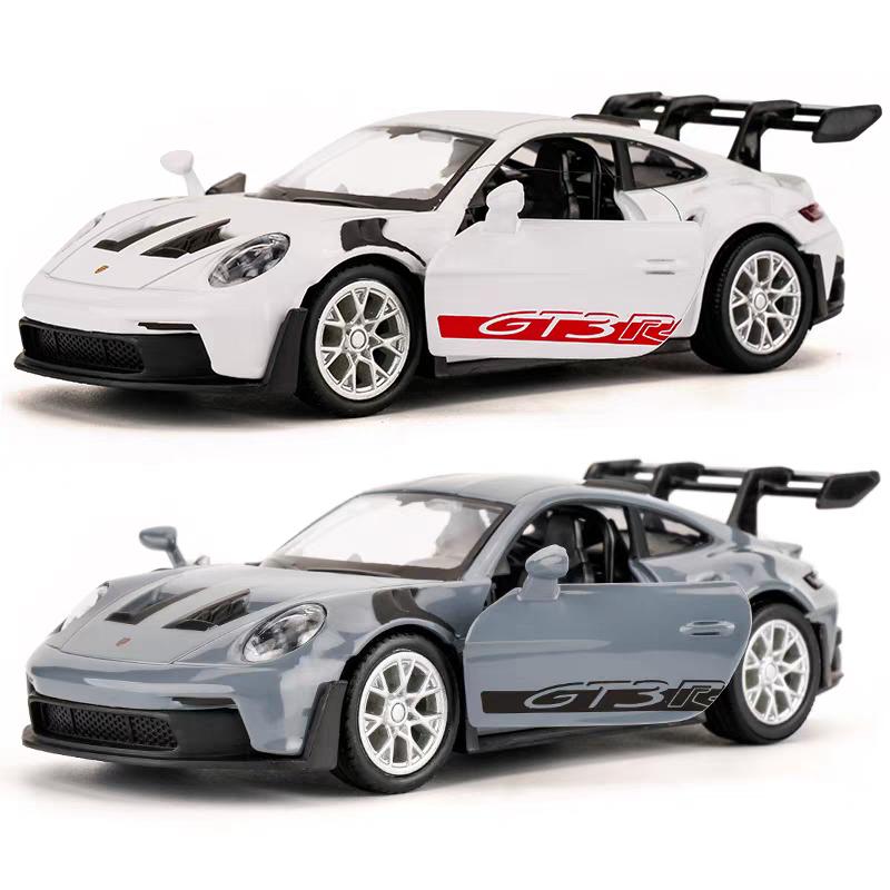 Porsche 911 GT3 RS Supercar Match Version 5 Inch Metal Car Simulation Diecast & Toy Vehicle RMZ City 1:36 Alloy Model Birthday Gifts