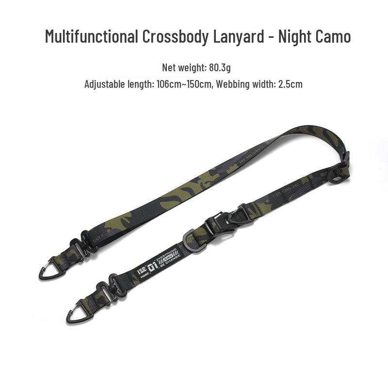 ISE MOUNT Adjustable Outdoor Shoulder Sling Strap for Backpacks