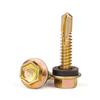 Color Zinc Hex Head Self-Drilling Screws