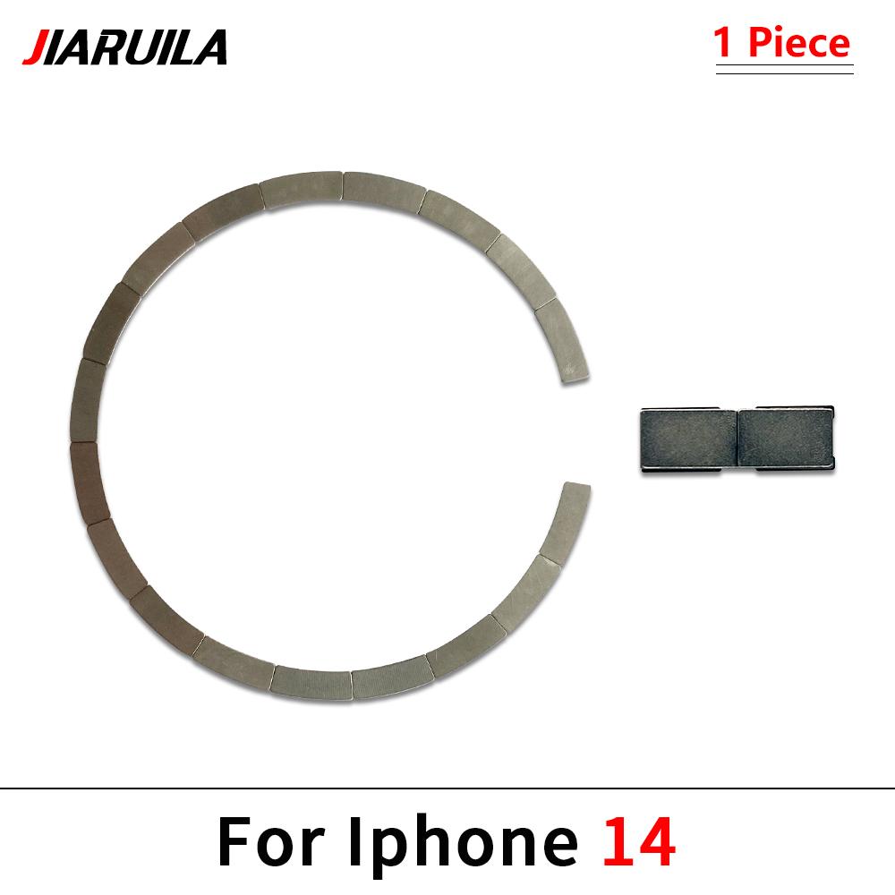 11Pcs, For Wireless Charging Magnet Module For iPhone 17 Pro Air 11 11 Mini 11 Plus 16 Pro Max Back Housing Magnetic Metal Ring
