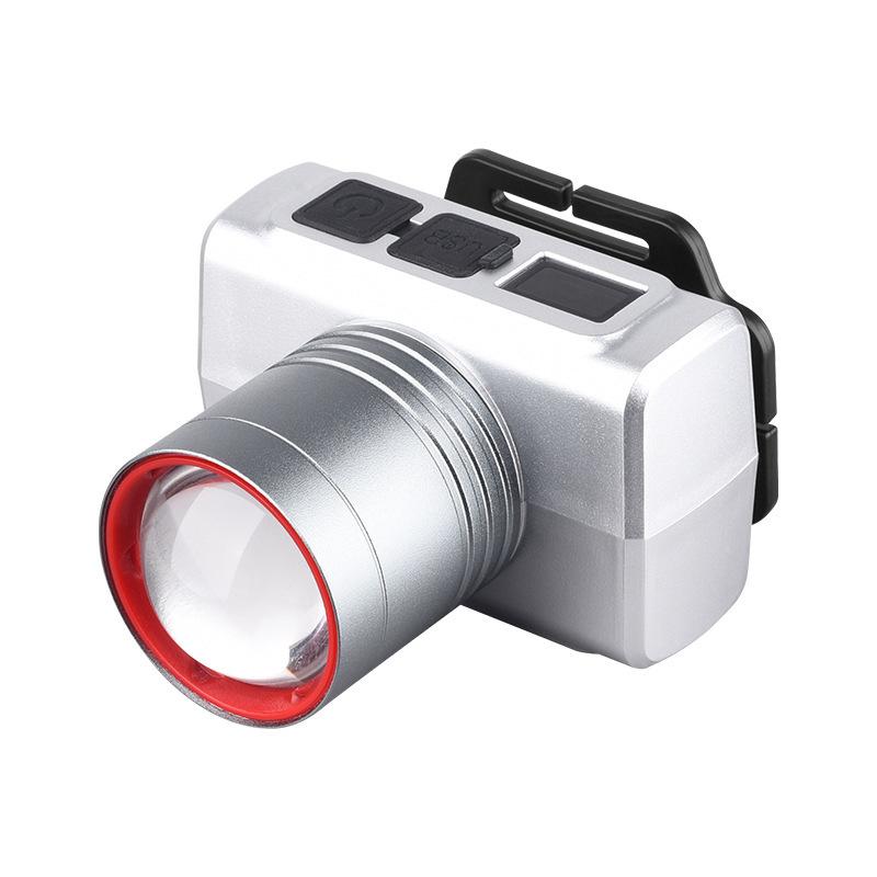 

Aluminum Alloy Portable Headlamp Retractable Zoom Function Long Battery Life Headlamp for Outdoor Lighting