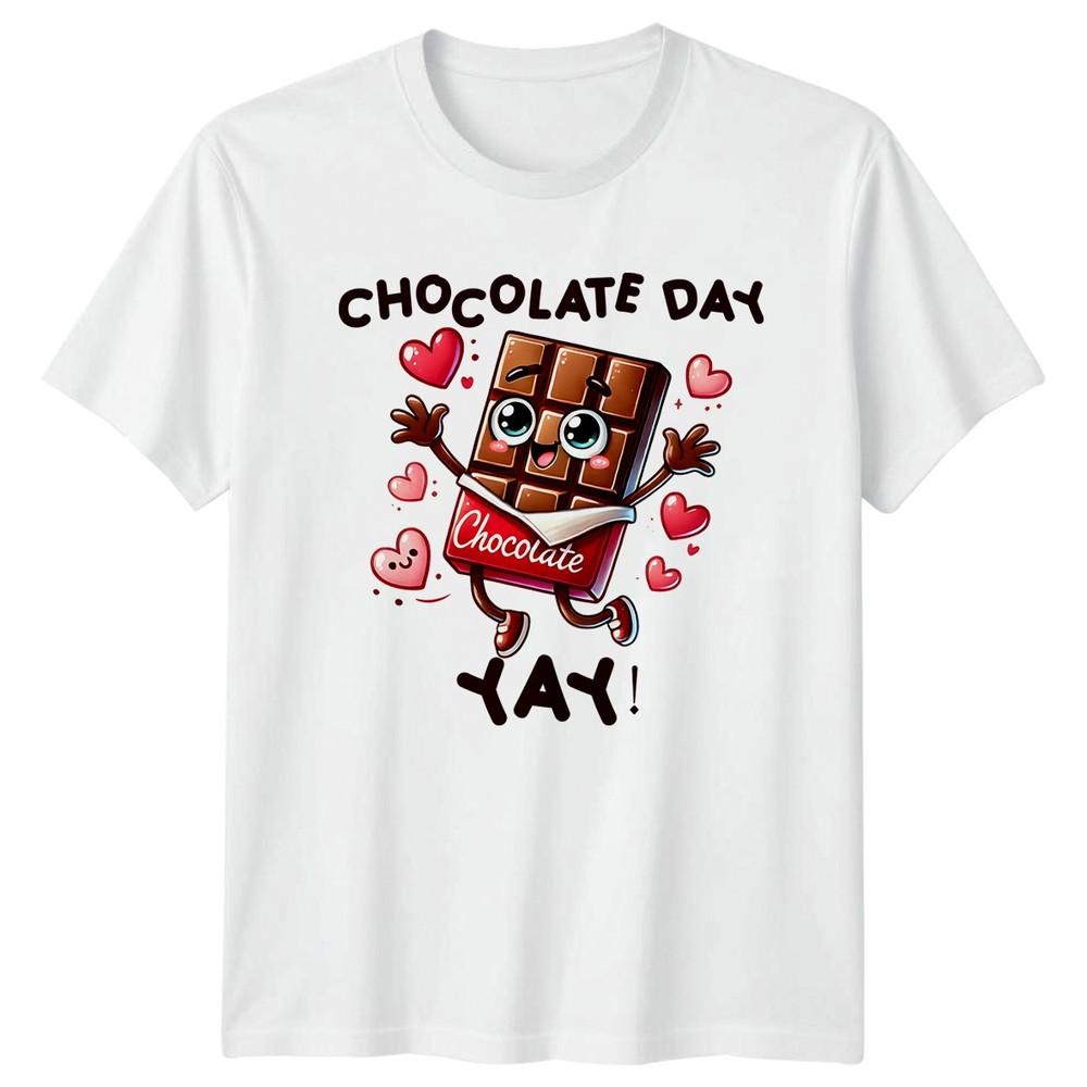 Chocolate Day Yay Chocolate Day TShirt Lovers Valentines Day S