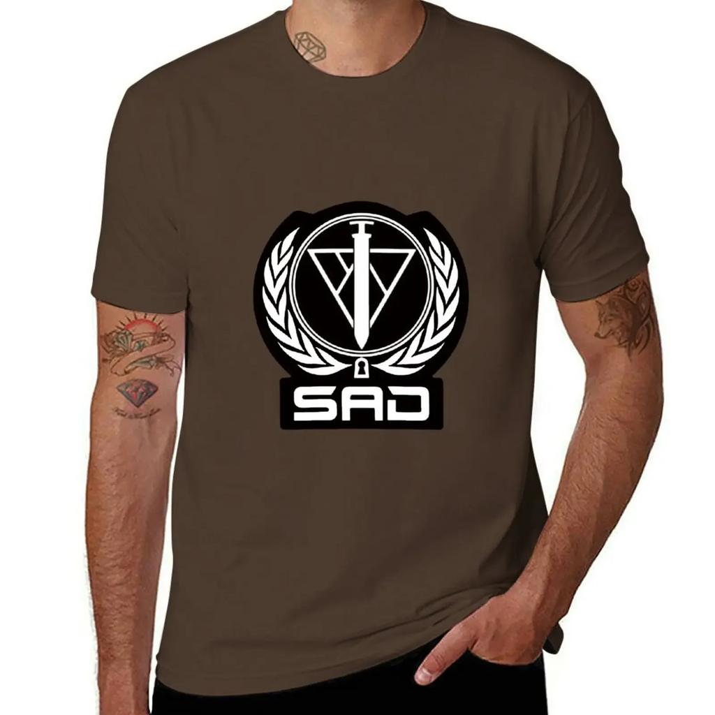 SAD Psycho Pass Inspired Emblem T-Shirt new edition for a boy workout shirts for men