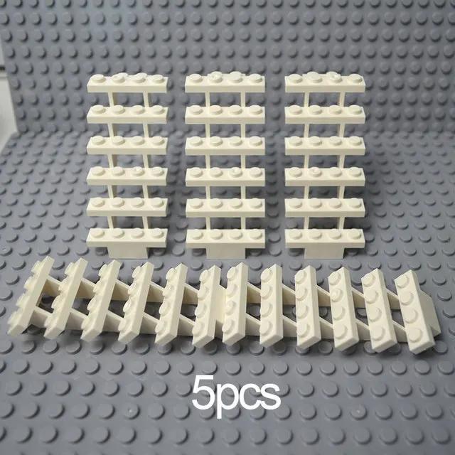 DO IT YOURSELF Assembles Particles 6140 2486 6187 Technical MOC Parts Rails Stair Fence Guardrail Panel Barrier Ladder City Construction Bricks