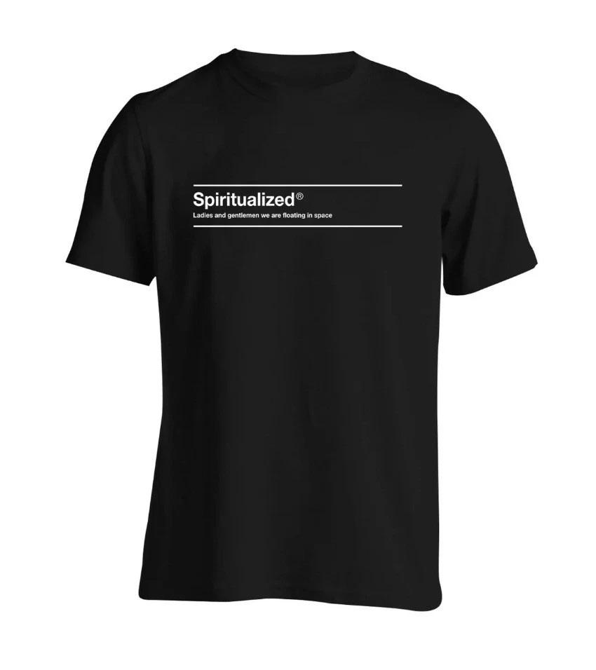 Spiritualized Men s and Women s T-shirts Jason Pierce Spacmen 3 Space Rock Classic ALL Sizes Black XXXXL