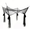 4 Corner Post Bed Tent Breathable Bed Curtains  For Full/Queen/King Indoor Outdoor