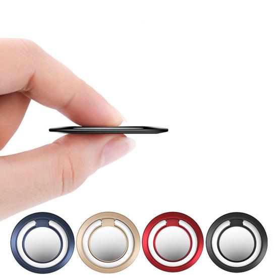 Fashion Zinc Alloy Magnetic Grip Finger 360 Rotating Ring Cell Phone Holder
