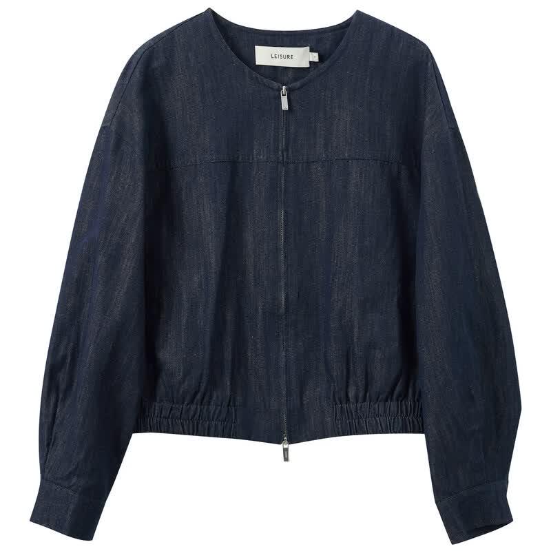 Women's Autumn Loose Fit Short Denim Jacket