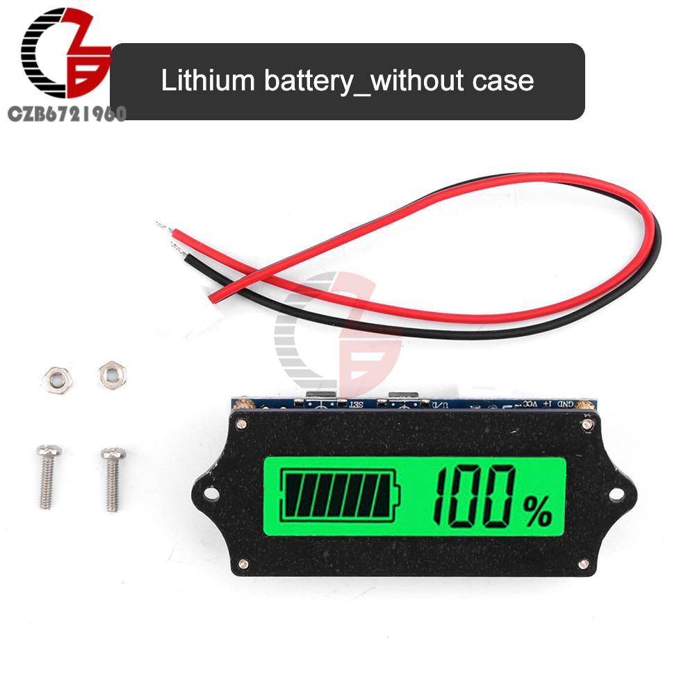 

H52 Battery Level Indicator Voltmeter DC 9~90V Lead-acid Battery Lithium Iron Phosphate 12V 24V 36V 72V Battery Capacity Tester