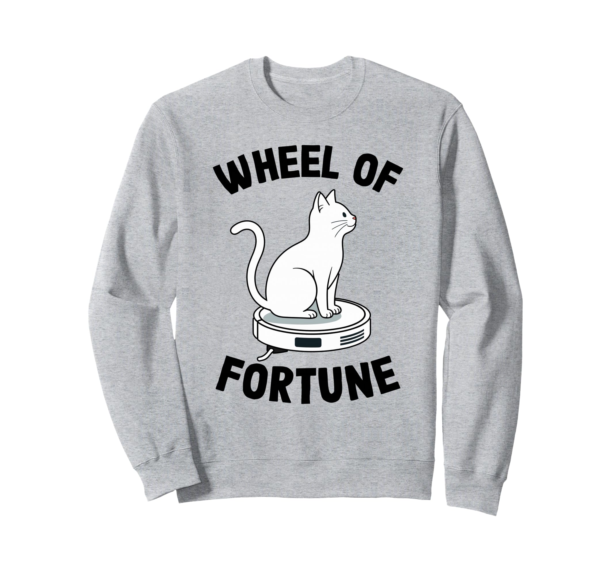 Wheel of Fortune Robot Vacuum Cleaner Funny Cat Trainer