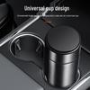 Universal Car Cup Holder Ashtray Clip with Storage Slot