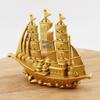 Smooth Sailing Sailboat Figurine - Creative Office Desk Decoration and Gift Ornament