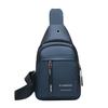 New men's breast bag men's fashion shoulder bag men's and women's sports and leisure chest messenger bag
