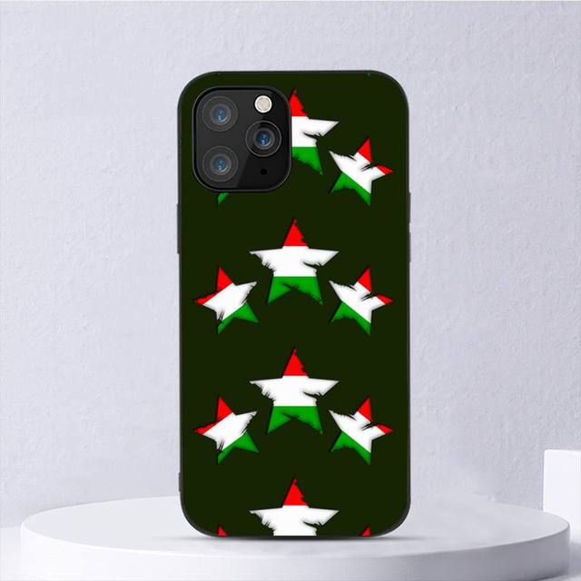 Custodia per telefono con bandiera dell'Ungheria per iPhone 11 12 Mini 13 14 Pro Xs Max X 8 7 6s Plus 5 Se Xr Guscio
