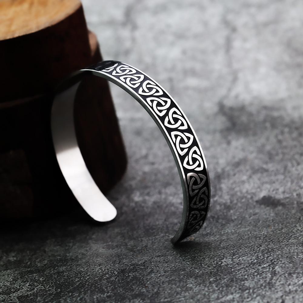 Viking Rune Bracelet For Men Norse Mythology Inspired Jewelry