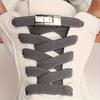 1 Paar Packung No-Tie Elastische Schnürsenkel, Bequeme geschnallte Netz-Schnürsenkel, Unisex für Freizeitschuhe, Board-Schuhe & Sneaker
