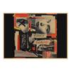 DaBaby Rap Hip Hop Kraft Paper Poster for Cafe or Bar Decor