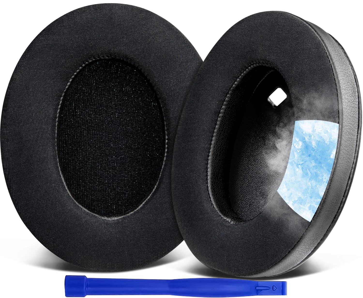 

SOULWIT Cooling Gel Pad Ear Pad Replacement Pad for Sony Headset Headphone Pad Compatibility Pad High Density Foam Head Pad Cooling Thick Pad