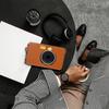 Camera Bag Protective Cover for MS200 PU Case Adjustable Shoulder Solid Color Carry Case