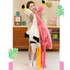Cute And Cuddly Flamingo Plush Pillow For Kids And Adults