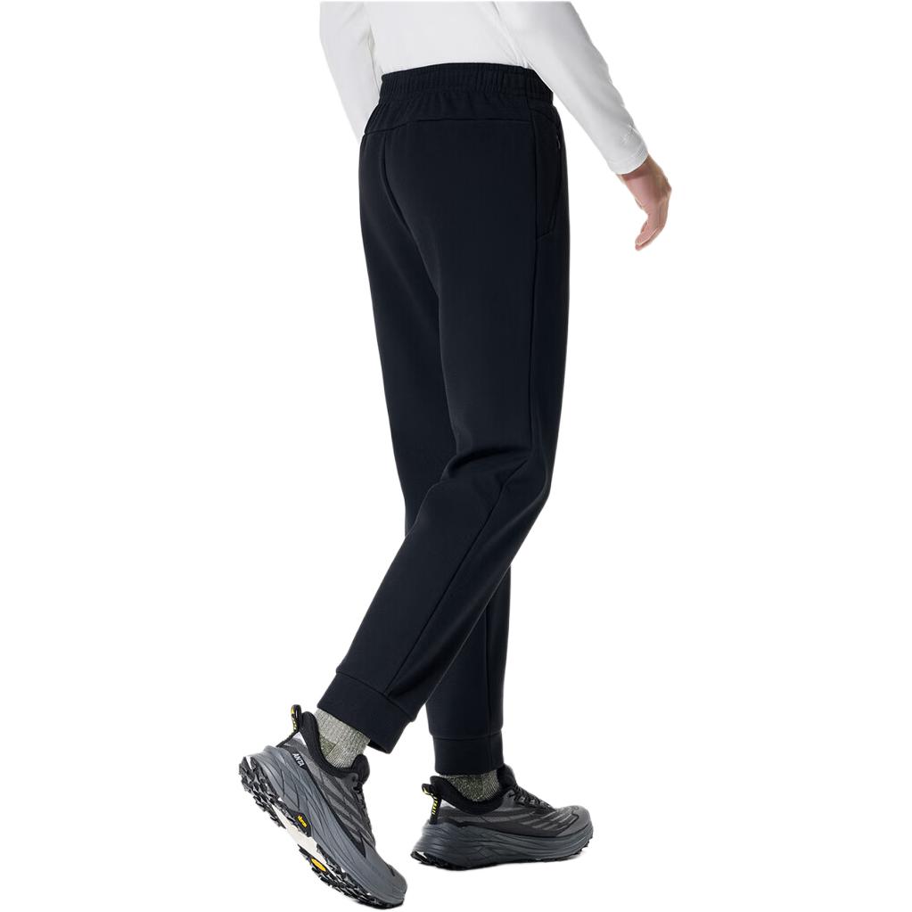 Anta Training Series Solid Color Mid Waist Thick Knitted Sports Pants Men Pants Deep-Night-Blue 152347318-1