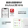 [Exclusive To .co.jp] Buffalo WiFi Wireless LAN Repeater Wi-Fi 5 11ac 866 + 300 Mbps High Power Direct Plug Into Outlet Compact Model Simple Package J