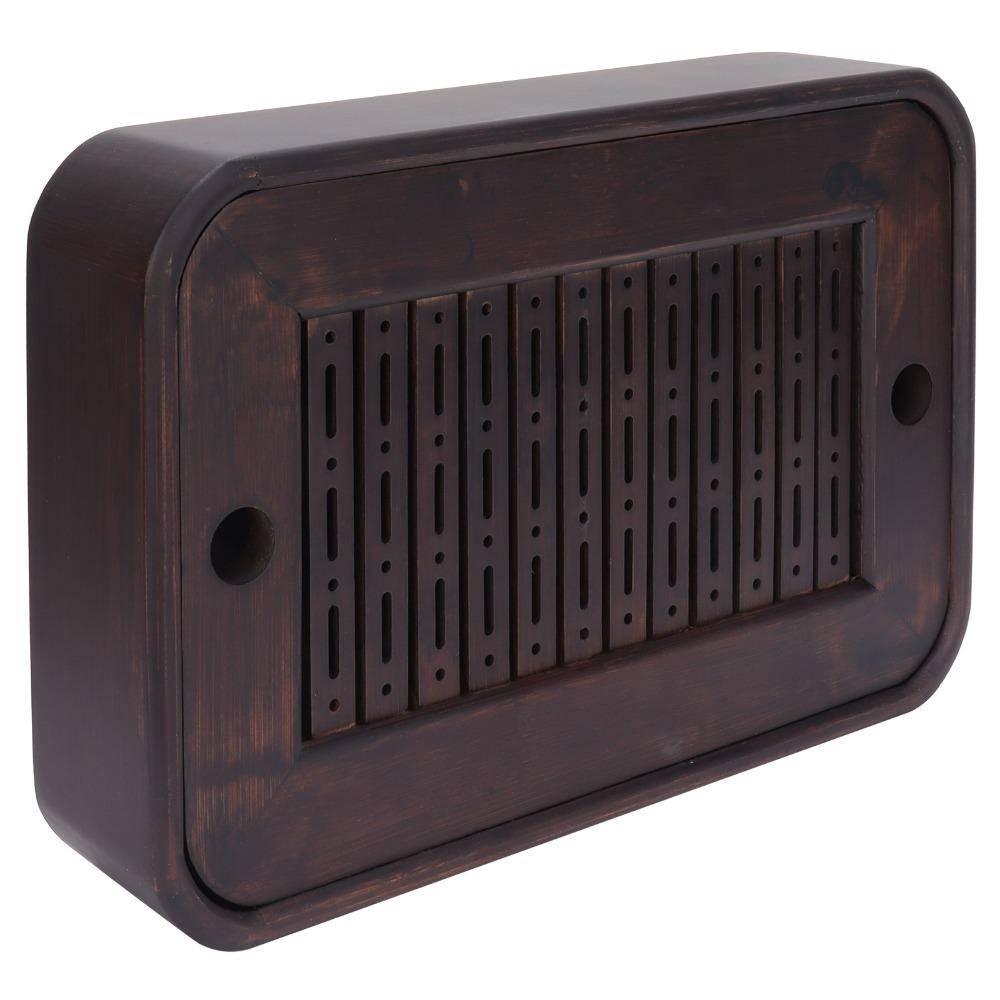 Wood Material Storage Tea Board Rectangular Shape Tea Accessory Tray Bamboo Tea Tray  Household Use