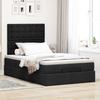 VidaXL Ottoman Bed Frame with Mattress Black 120x200cm Fabric, Bed Frame, Upholstered Bed Frame, Ottoman Bed Frame 3313315