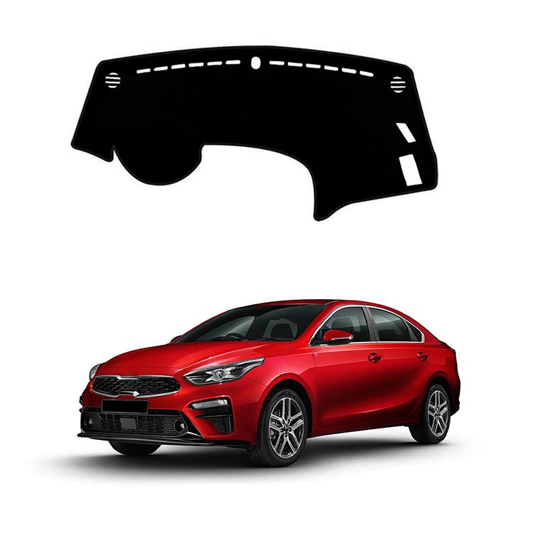 Interior Dashboard Cover Pad for 2013-2018 Kia K3 Sunshade Protector Anti-UV Dash Mat Non-slip Car Interior Moulding