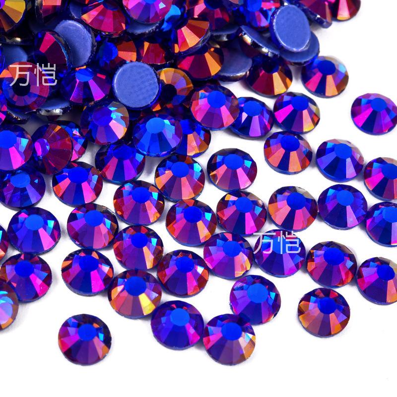 Imitation Glass Hot Diamond Rhinestone, Hot Melt Adhesive Bottom Protein Porcelain White Diy Crystal Beauty Clothing Accessories