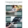 For Trumpchi GAC GS8 2024 Accessories ~ Car Windshield Visor Full Window Sun Protection Anti-UV Shaby Sunshades Stickers