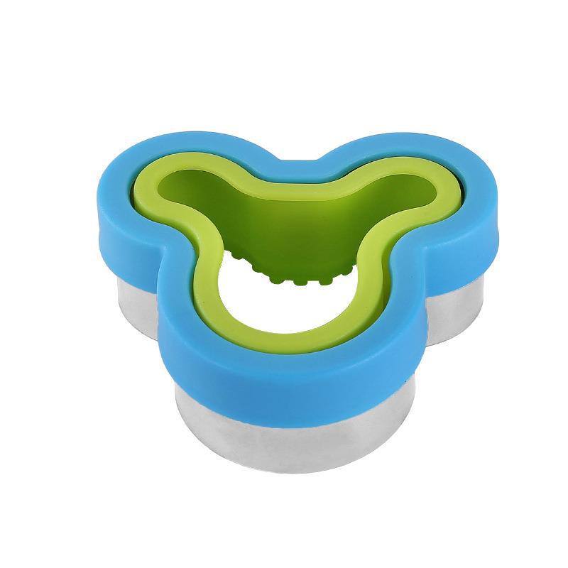 Dinosaur Sandwich Crimper & Toast Cutter: Two-Piece Cartoon Bread Mold and Cookie Sealer for Kids