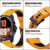 Športový dvojfarebný silikónový 24mm remienok pre Garmin Venu X1 Náramok pre Garmin Venu X1 TicWatch Pro 5 Enduro Remienok na hodinky