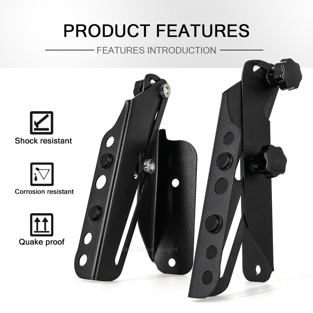 Seřizovače čelního skla Držák držáku čelního skla Soupravy zesílení držáků pro Suzuki Vstrom DL1000 V-strom DL650 DL 650