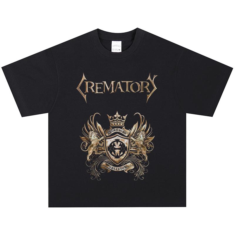 Crematory T-Shirt, Soft Fabric Casual Daily Wear XXL